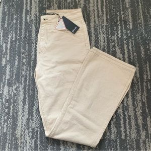 NWT Nasty Gal High Waisted Flare Denim Jeans